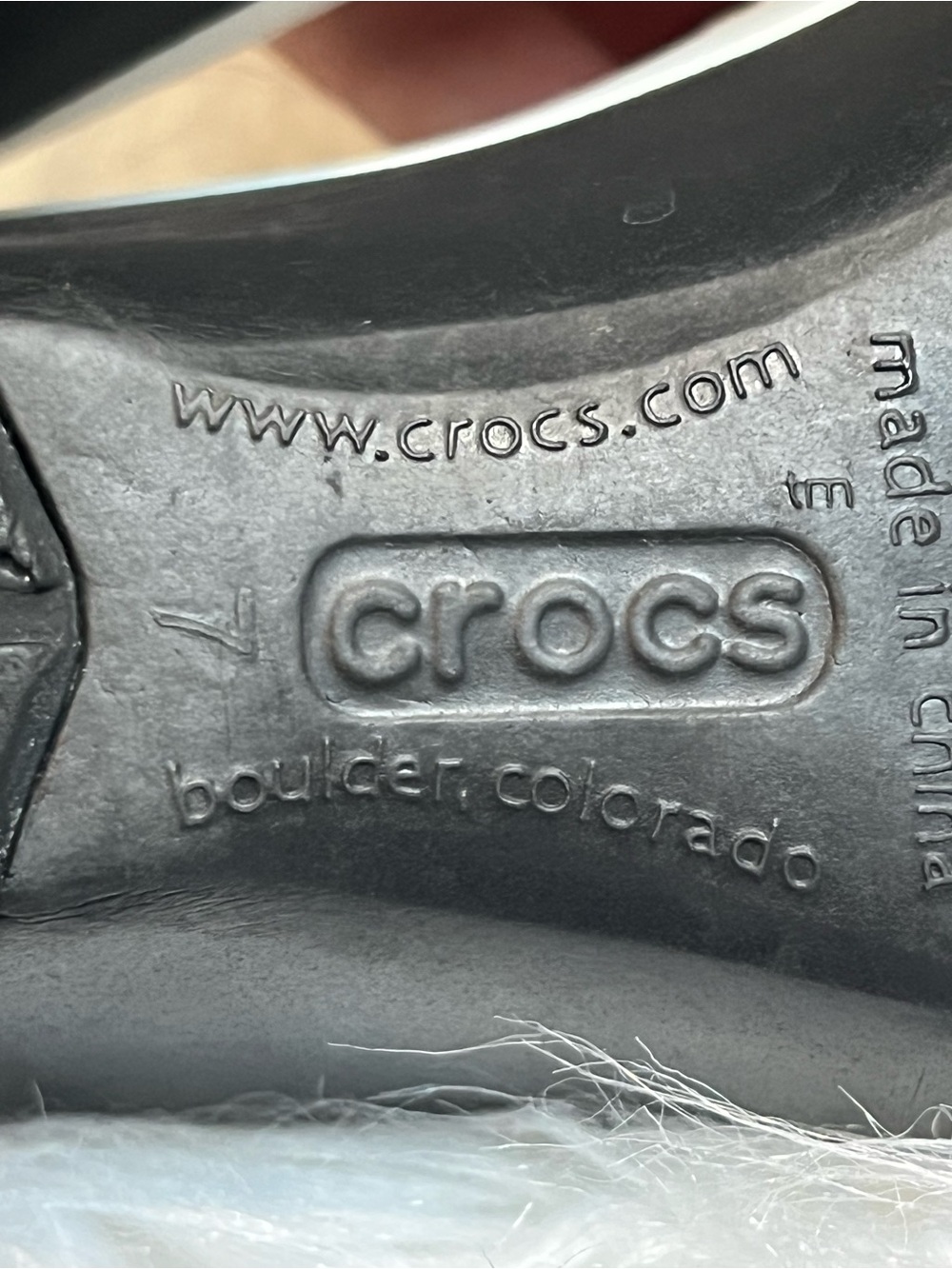 Crocs Sassari Women's Size 9 | Black White Wedge Heels Open Toe | Pool Boat - Picture 11 of 13
